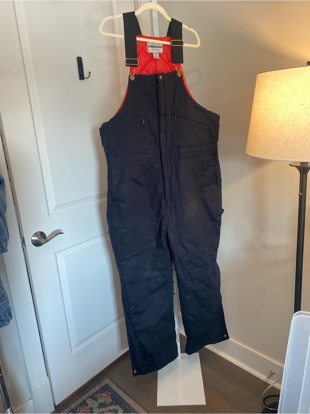 SteelGuard XL Insulated Canvas Bib Overalls
